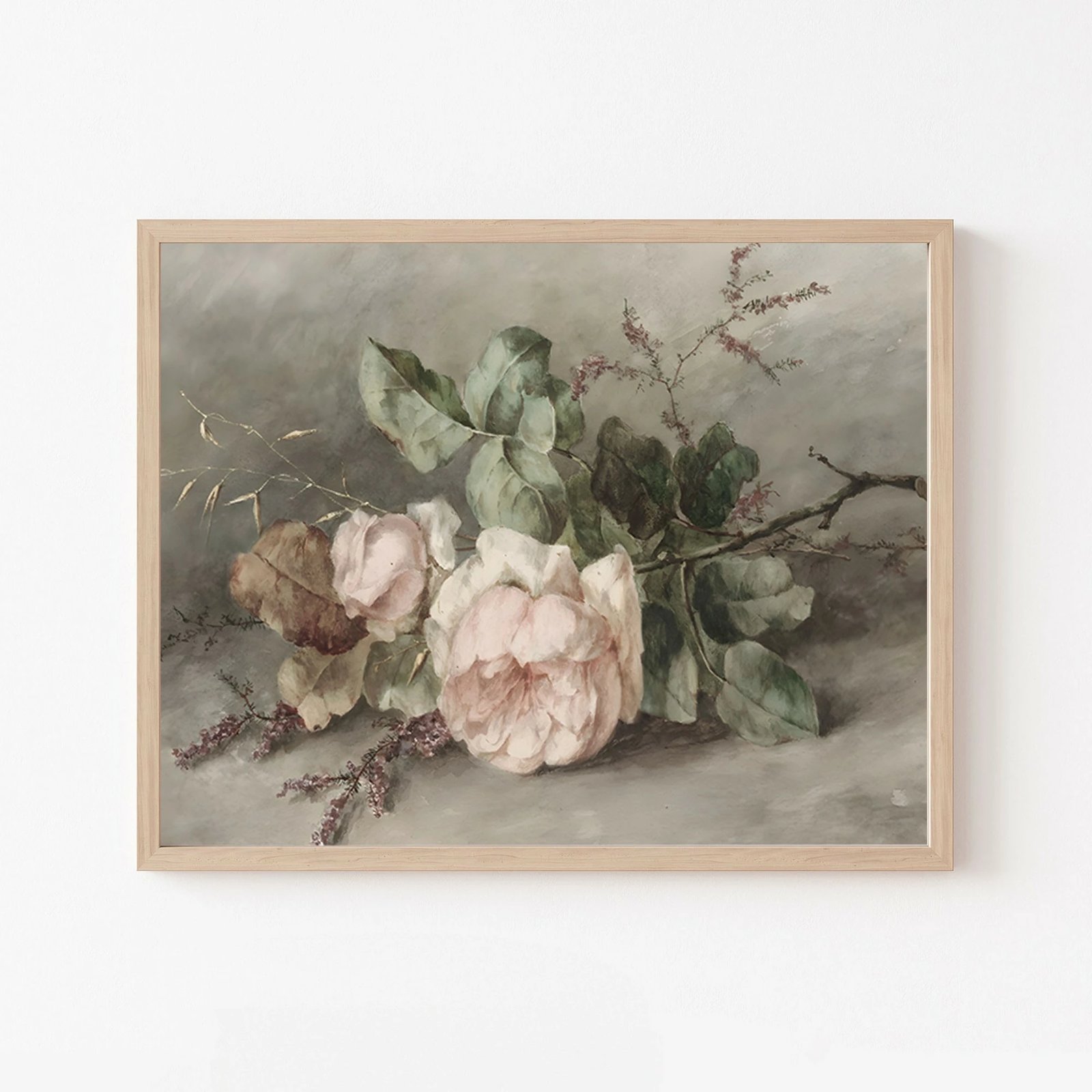 Pikturë dekorative me kornizë MDF, Wallity Huhu283, 30x40cm