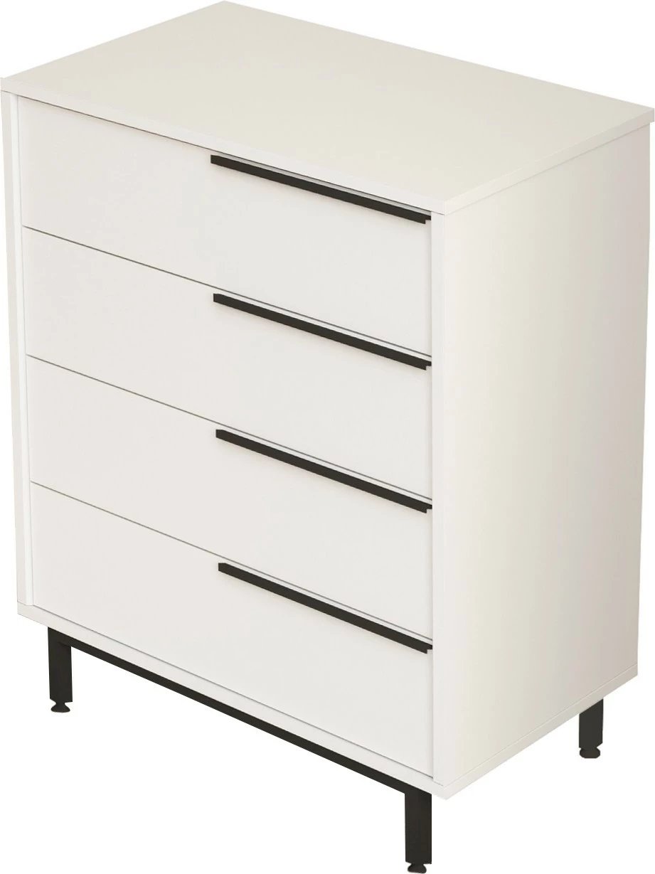 Komodë Hanah Home, On17-W, ngjyrë e bardhë