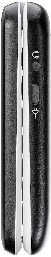 Celular Doro 2880, Clamshell, Single SIM, 320 x 240 pixels, Bluetooth, 1000 mAh, Zi, Bardhë
