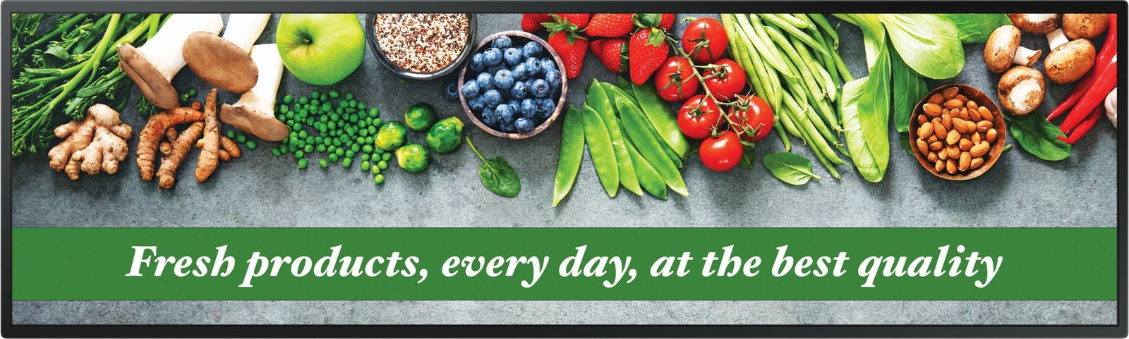 Ekran i gjatë Samsung Smart Signage SH37C, 37 inch, 8GB, Wi-Fi, i zi