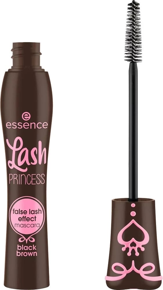 Maskarë për femra Essence Lash Princess False Lash Effect Volumizing Black Brown 12ml