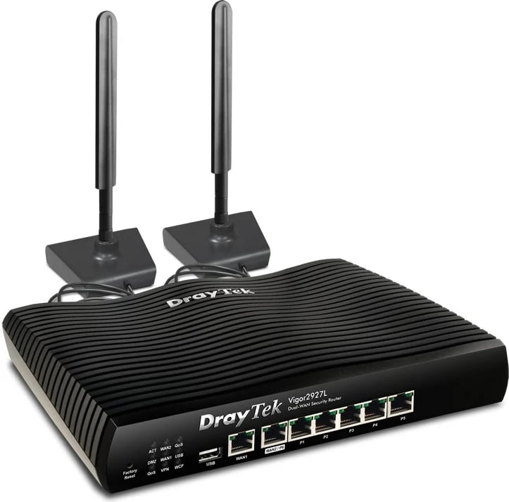 Ruter Wireless DrayTek Vigor 2927L, 4G, i zi