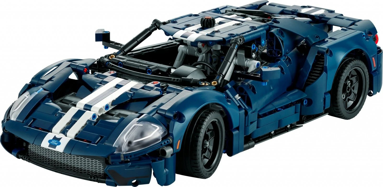 Set ndërtimi LEGO Technic Ford GT 42154, 1466 pjesë, Blu