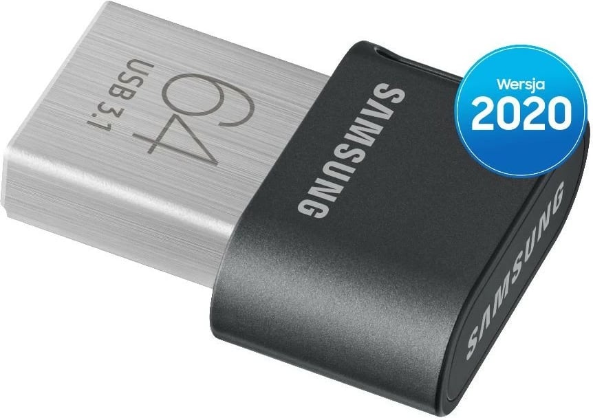 Pendrive Samsung FIT Plus 64 GB, USB 3.1, Titanium