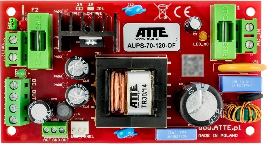Zasilues buforik ATTE AUPS-70-120-OF