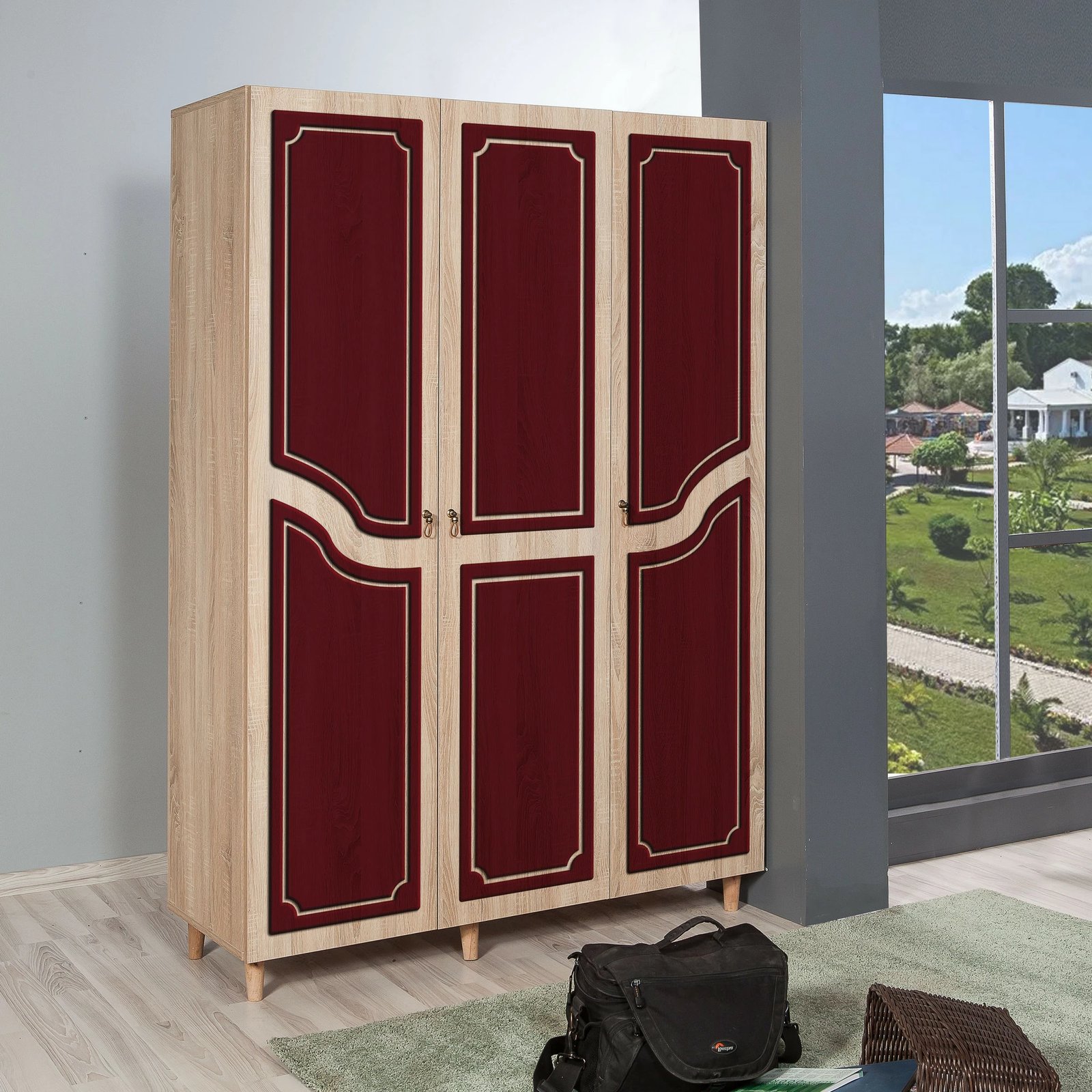 Dollap Skye Decor, ngjyrë lisi Sonoma, Mode-621