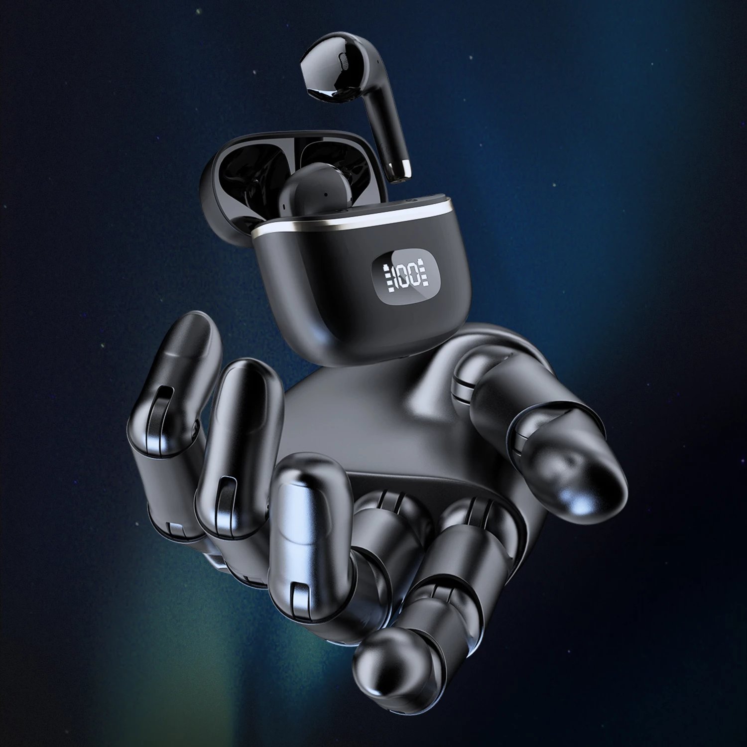 Kufje wireless Dudao U15Pro, in-ear, Bluetooth 5.3, e zezë Kufje wireless Dudao U15Pro, in-ear, Bluetooth 5.3, e zezë