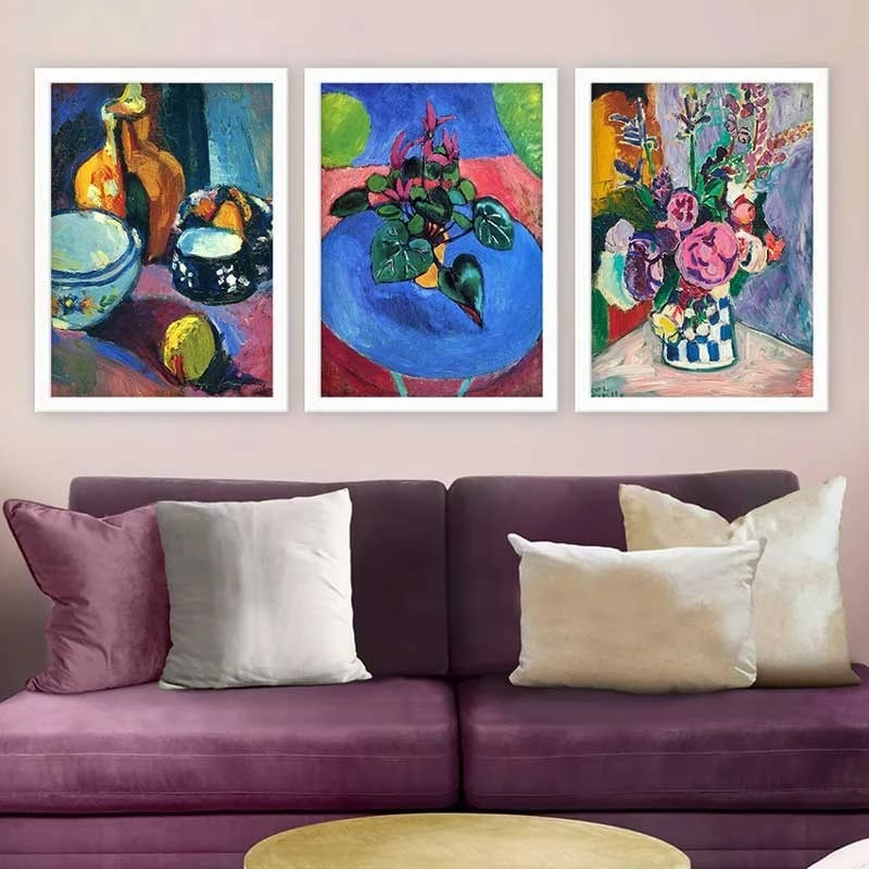 Pikturë dekorative me kornizë (3 pjesë), Wallity, 3BC_UN025540_3545