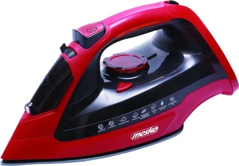 Hekur me avull Adler MS5031 3000 W taban qeramik rezervuar 400 ml i kuq/zi