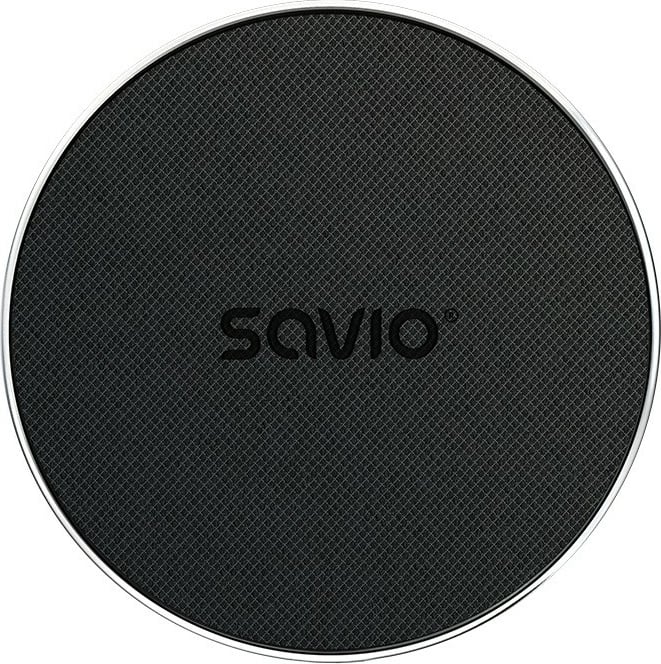 Karikues wireless Savio LA-08, 15W, USB-C, Qi, i zi