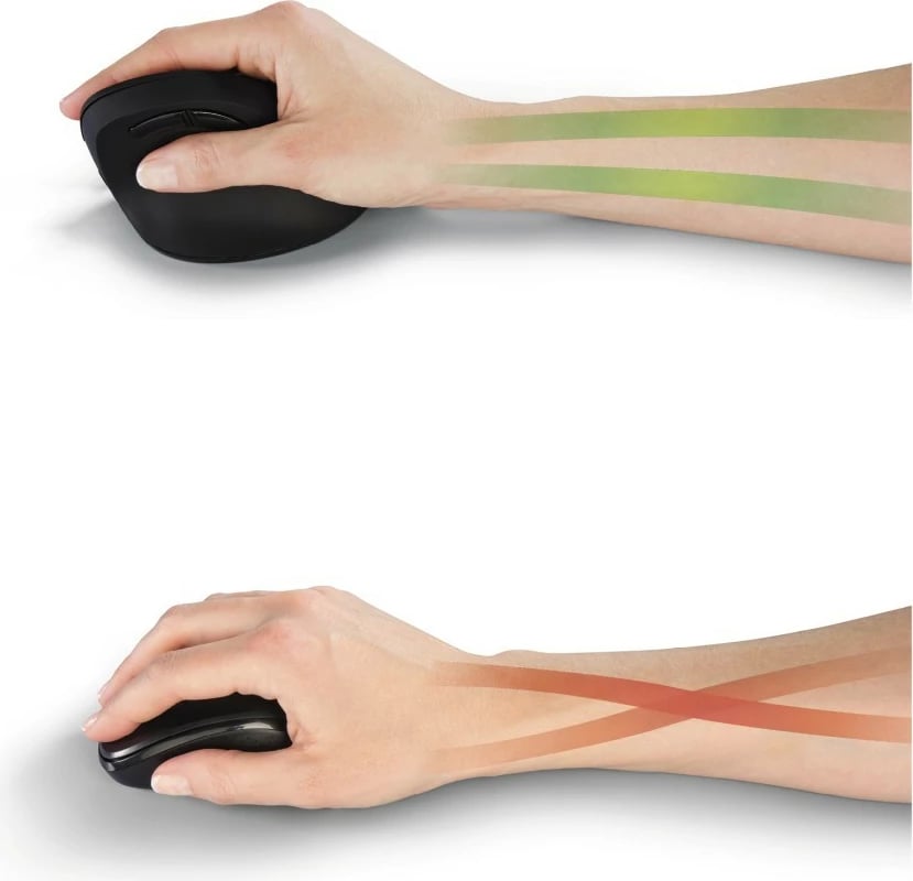 Maus ergonomik wireless Hama EMW-500, 6 butona, i zi