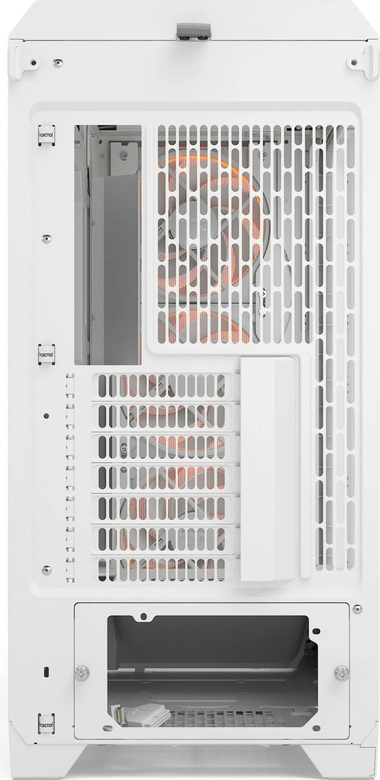 Kasë Fractal Design Meshify 3 XL, midi tower, RGB, xham i temperuar, e bardhë