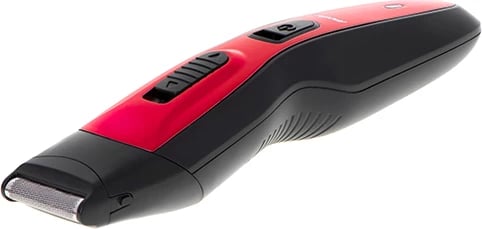 Trimmer 5 në 1, Adler, MS 2931, 5 koka ndërruese, teh/kreherë çeliku, pa kabllo, 48W, me bazë-karikues, e kuqe/zezë, set