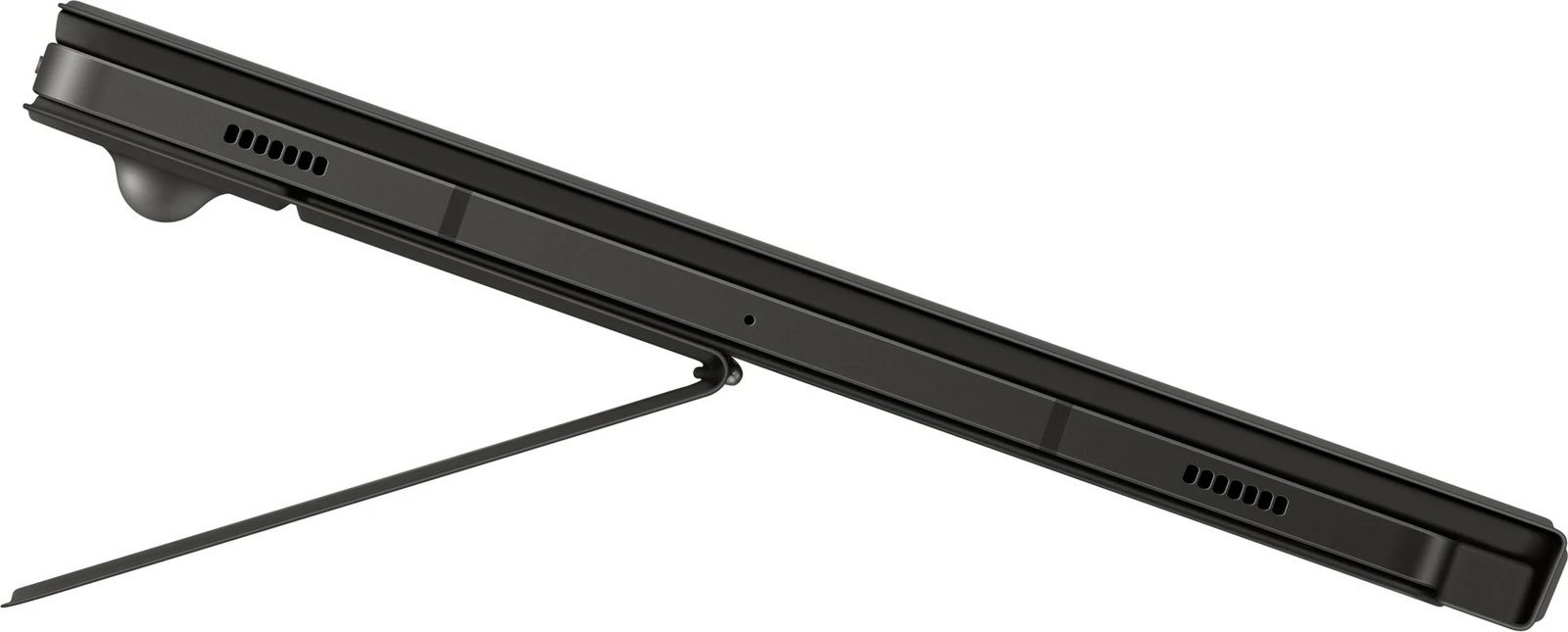 Mbështjellës tastierë Samsung EF-DX725, QWERTZ, Galaxy Tab S9, Galaxy Tab S9 FE, e zezë