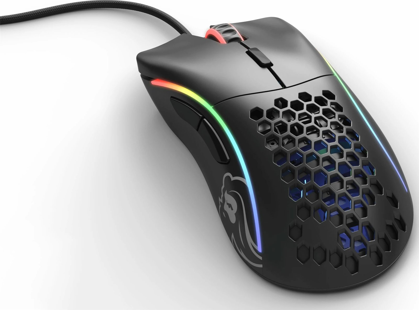 Maus Glorious Model D - USB 2.0, e zezë