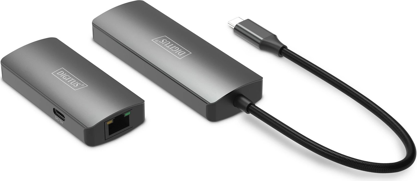 Extender video Digitus 4K, USB-C - HDMI, 30 m, i zi