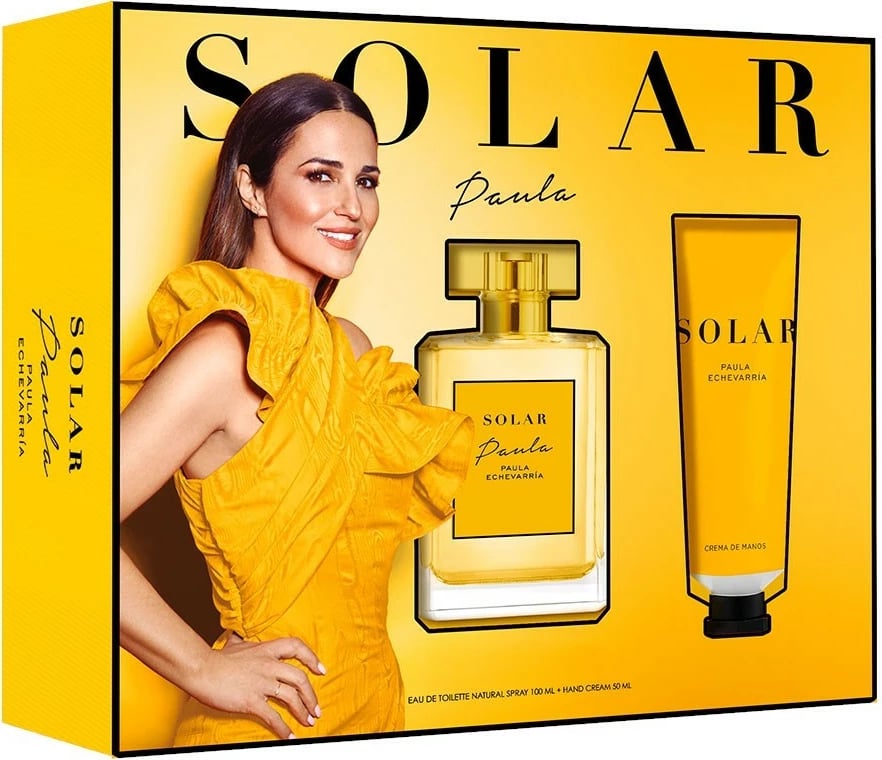 Set Eau de Toilette unisex Paula Echevarría Solar me krem duarsh 100ml