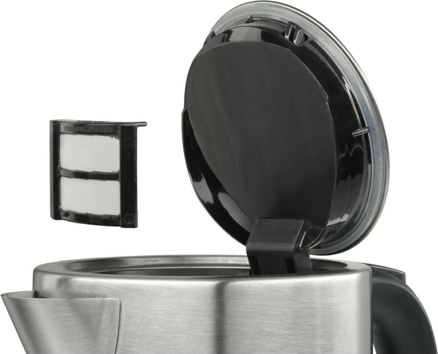 Çajnik Bosch TWK7S05, 1.7 L, 2200 W, Ngjyrë e zezë, Gri