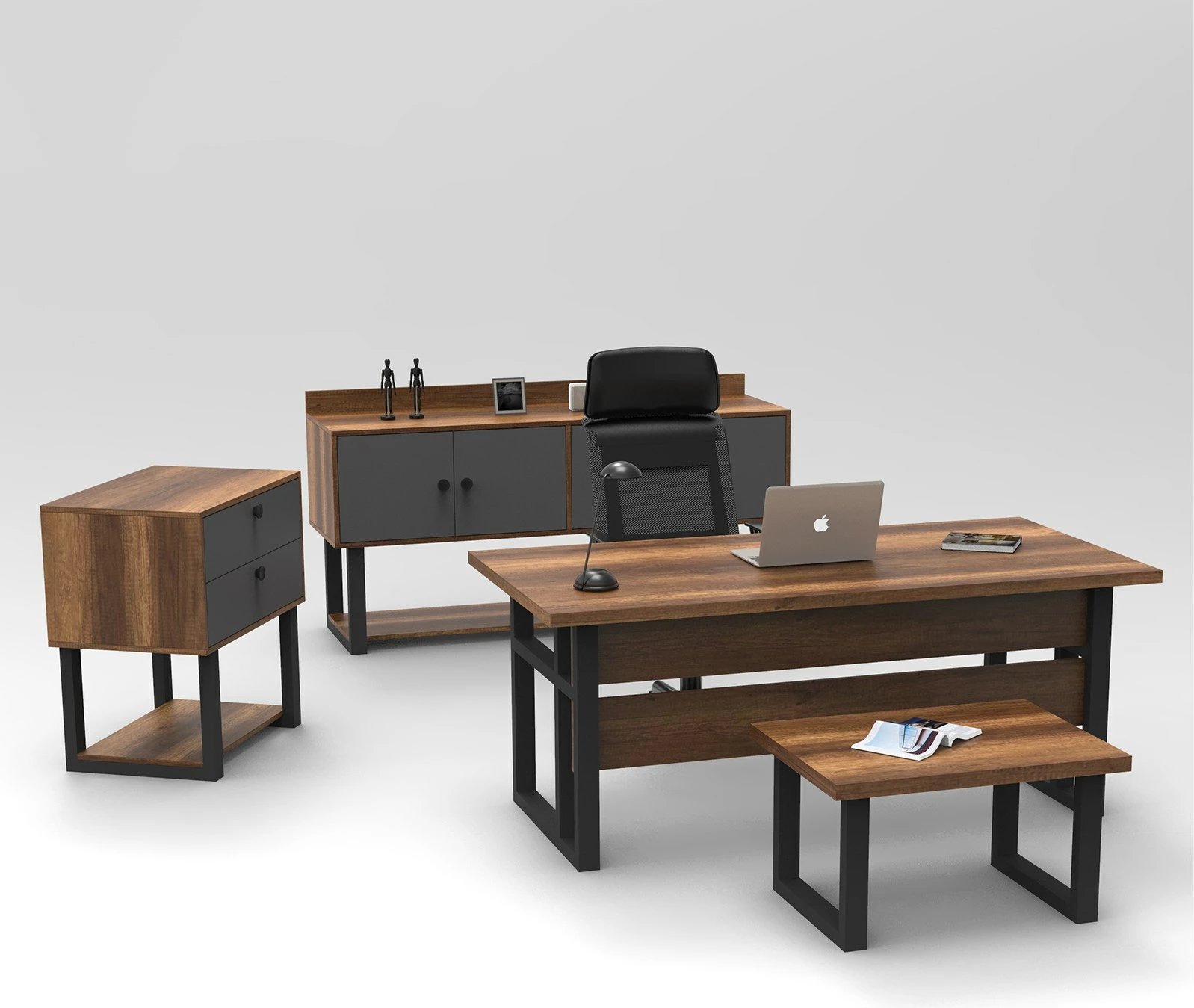 Set mobiljesh për zyre Skye Decor, Mn09-Ba