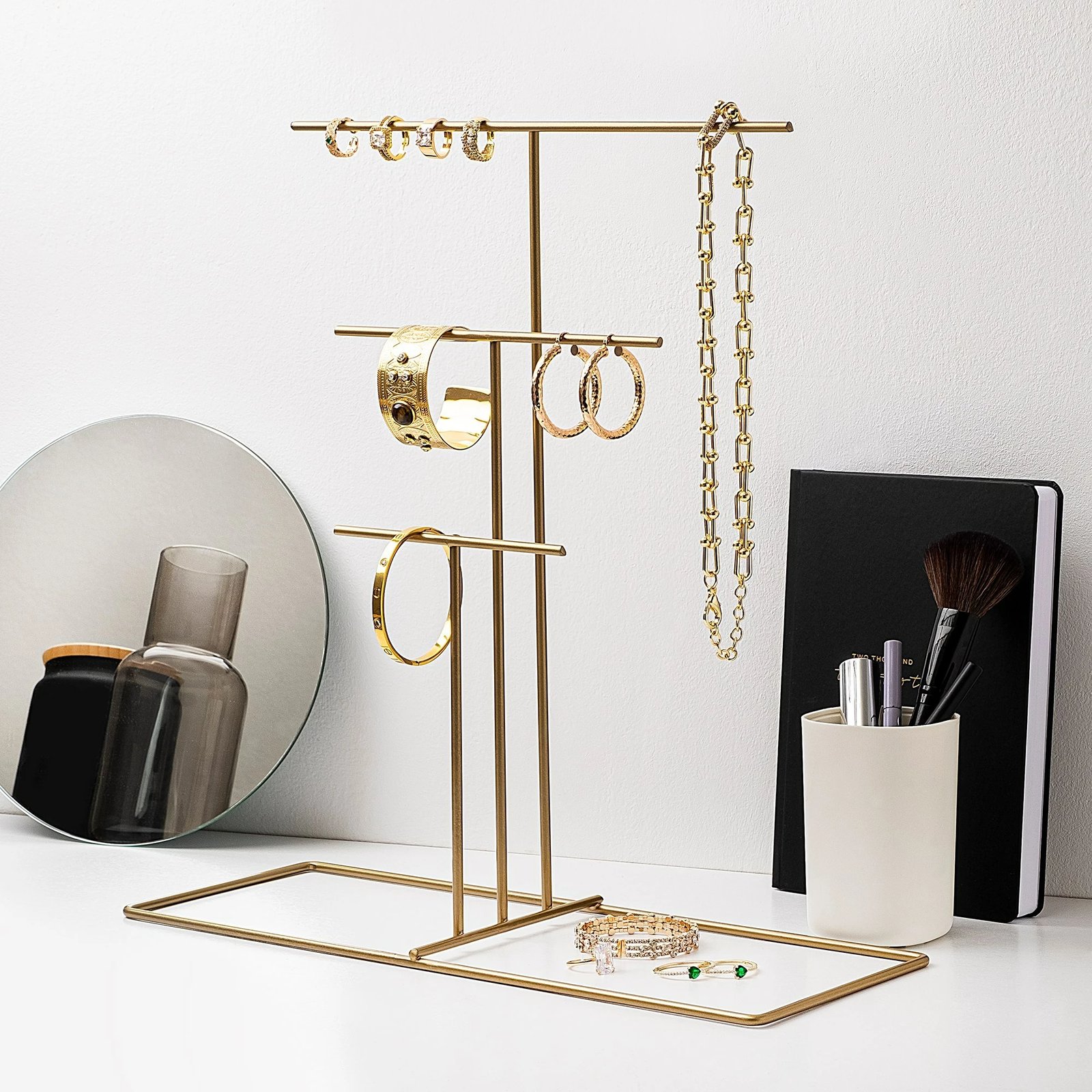Organizues për stoli, ngjyrë ari, Aberto Design, TK-006