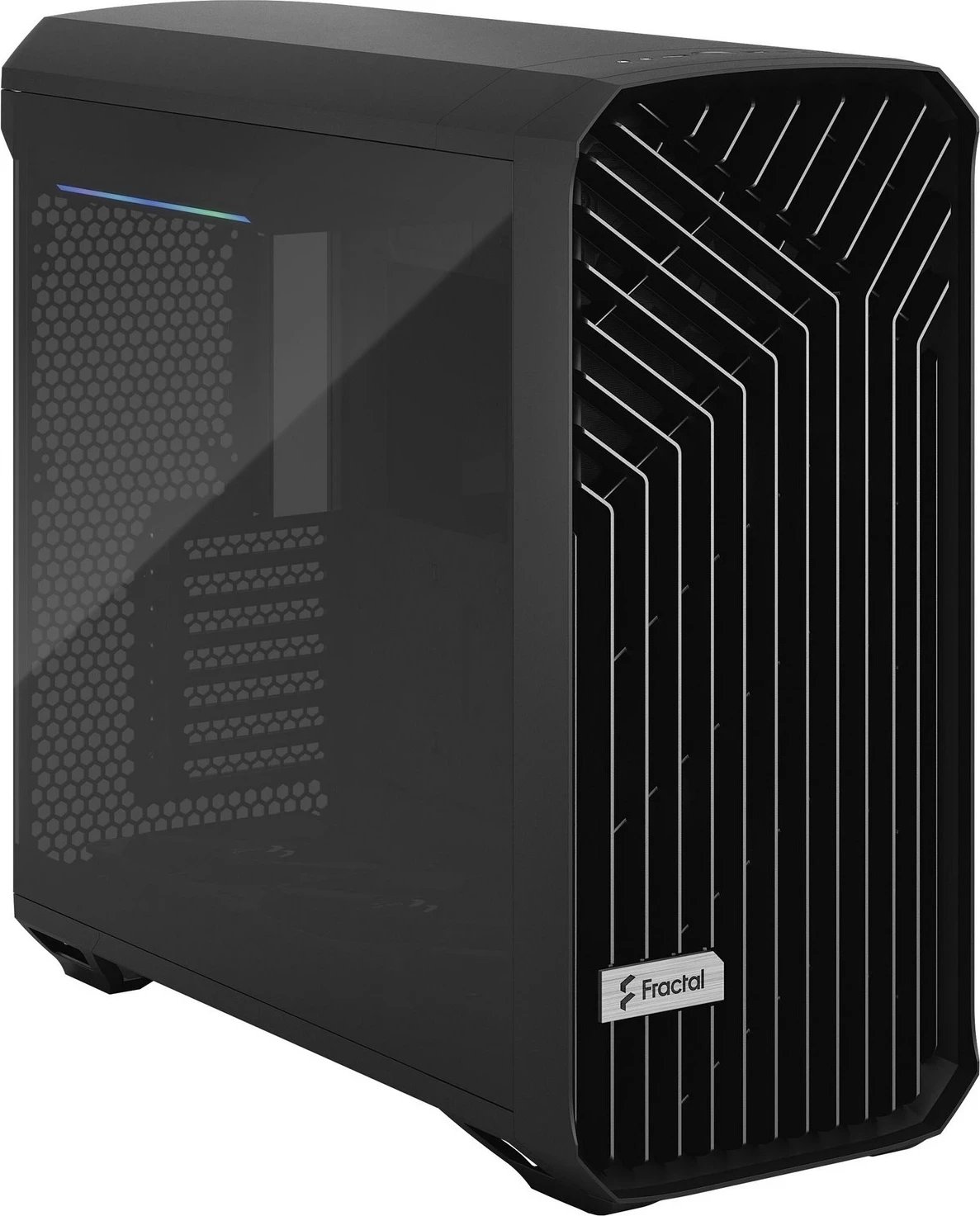 Kasë Fractal Design Torrent, ATX, Midi Tower, e zezë Kasë Fractal Design Torrent, ATX, Midi Tower, e zezë
