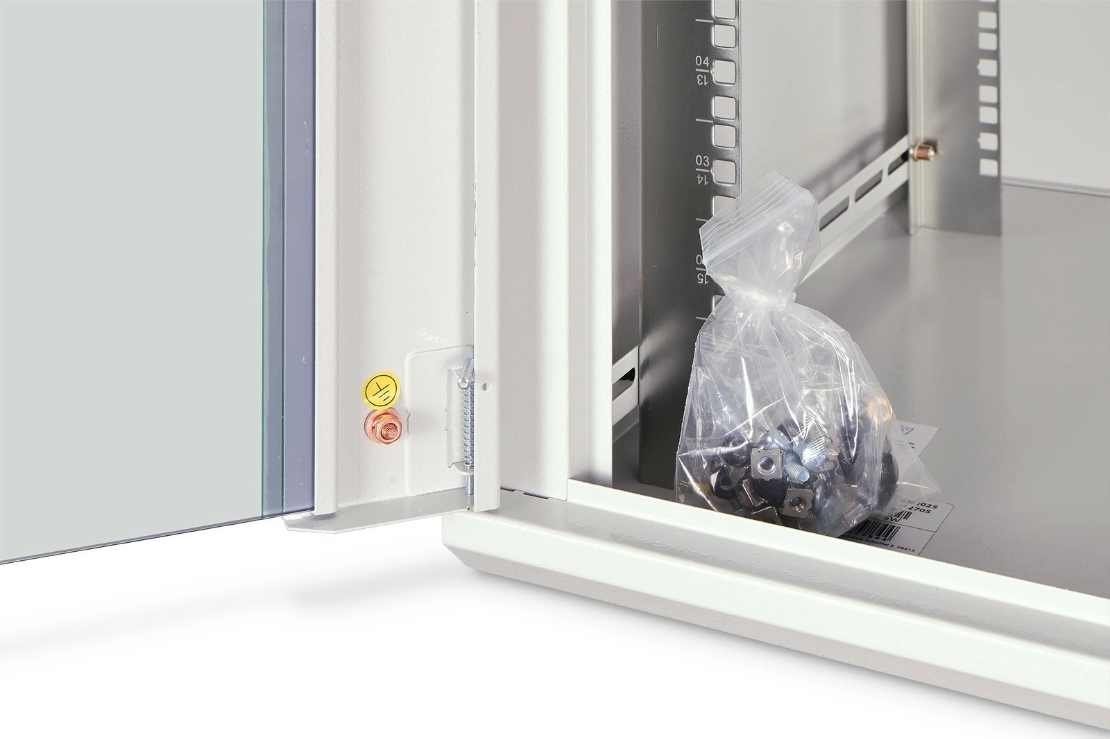 Kasë rrjeti Digitus Dynamic Basic 16U 600x600mm, xham, gri