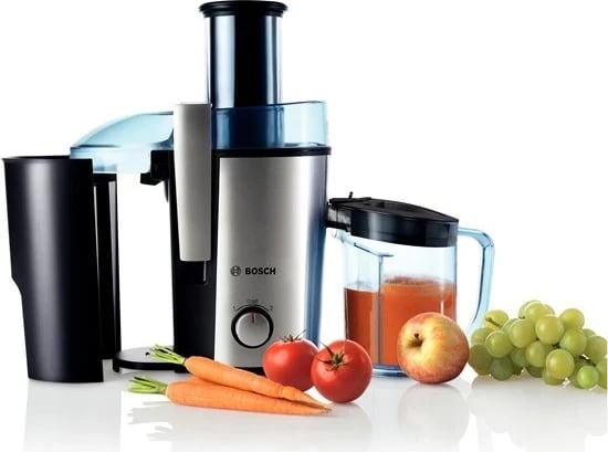 Makinë për bëjë lëng Bosch MES3500, 700 W, e Zezë dhe Argjendtë Makinë për bëjë lëng Bosch MES3500, 700 W, e Zezë dhe Argjendtë