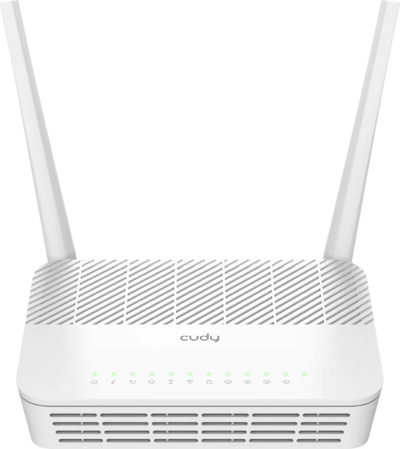 Router Cudy AC1200 Wi-Fi GPON, i bardhë