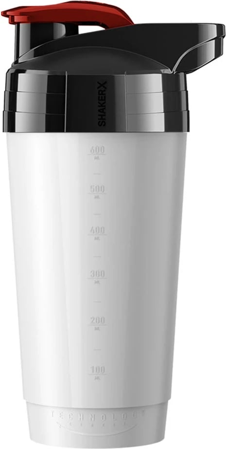 Bidon shaker NO10, i bardhë