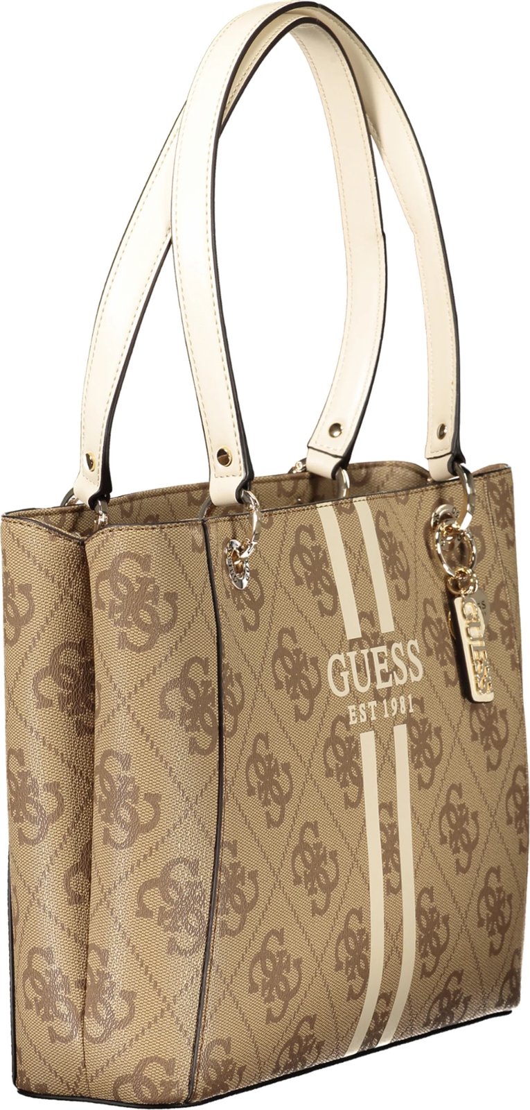 Çantë femra GUESS JEANS NOELLE II, bezhë Çantë femra GUESS JEANS NOELLE II, bezhë