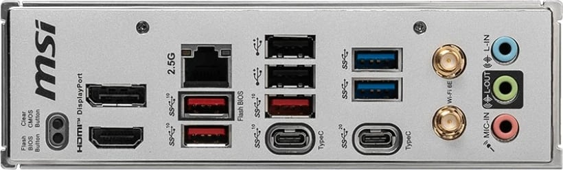 Pllakë amë MSI B650M PROJECT ZERO, Socket AM5, micro ATX, e bardhë