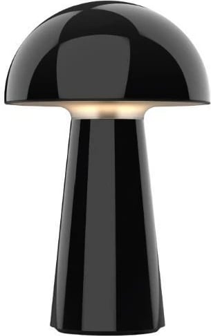 Llambë tavoline LED MEGAMAN, Ø13.5x H22.5cm, e zezë