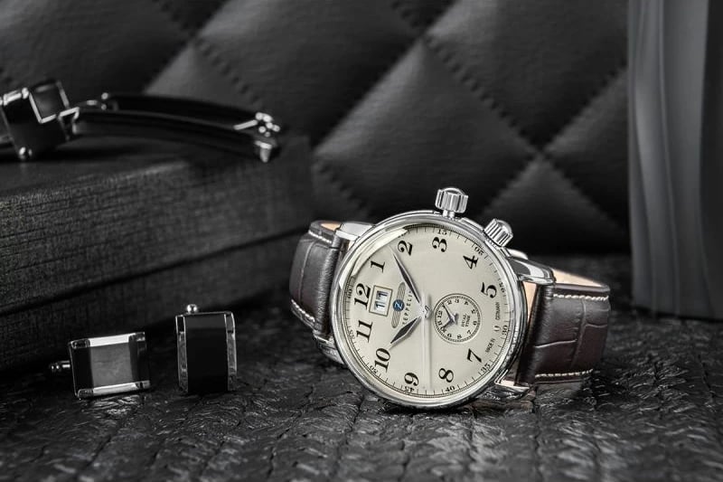 Orë dore për meshkuj Zeppelin, e zezë