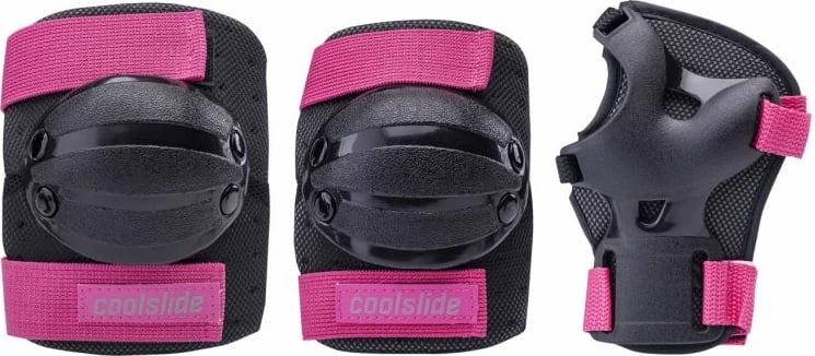 Set mbrojtësesh Coolslide unisex, rozë