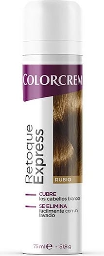 Sprej për ngjyrë flokësh Eugene Perma Colorcrem Retoque Express, rubio, 75ml