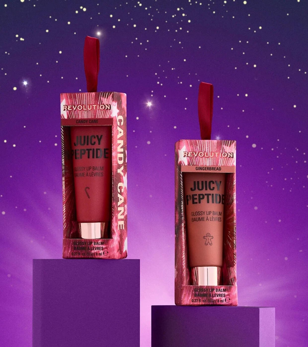 Revolution Lip Balm Juicy Peptide - Candy Cane