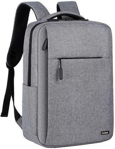 Çantë laptopi Nilox Tech, 15.6 inç, gri