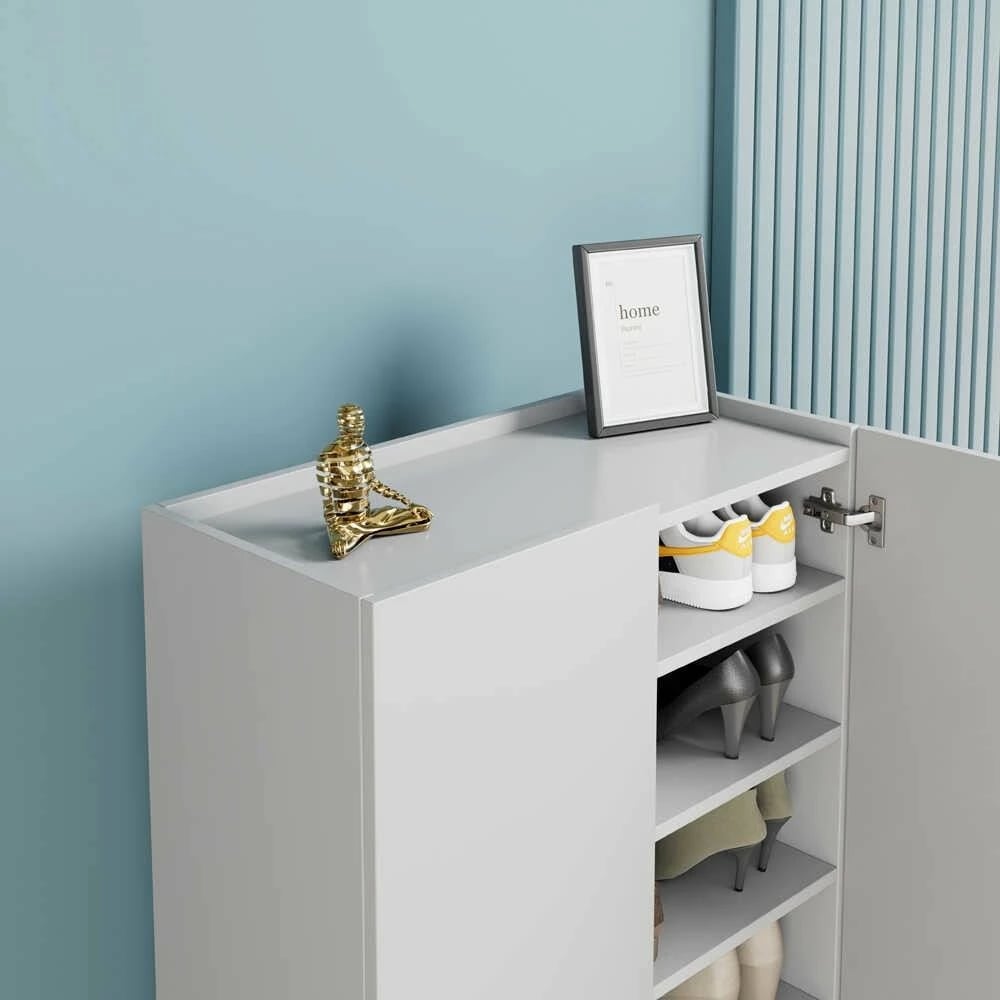 Dollap multifunksional Hanah Home, Shc-820-Dd-1, i bardhë