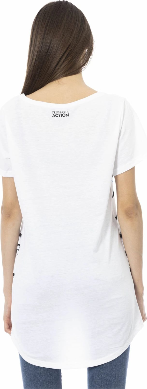 Maicë për femra Trussardi, e bardhë