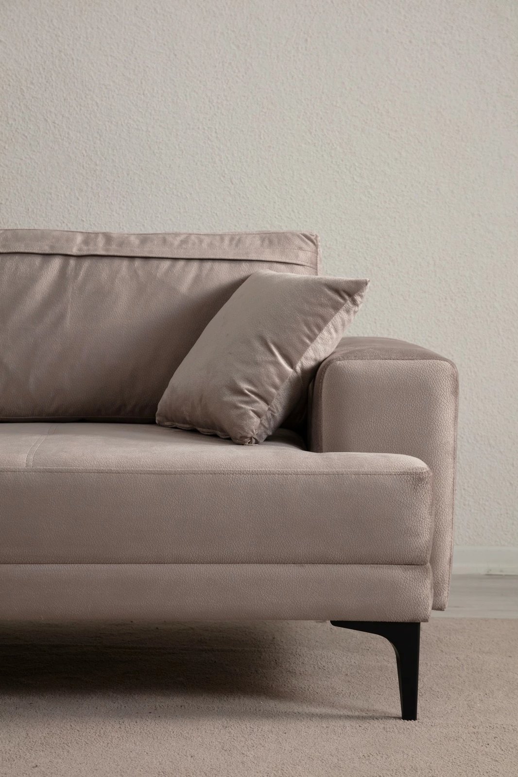 Divan treshe, ngjyrë bezhë, Astana