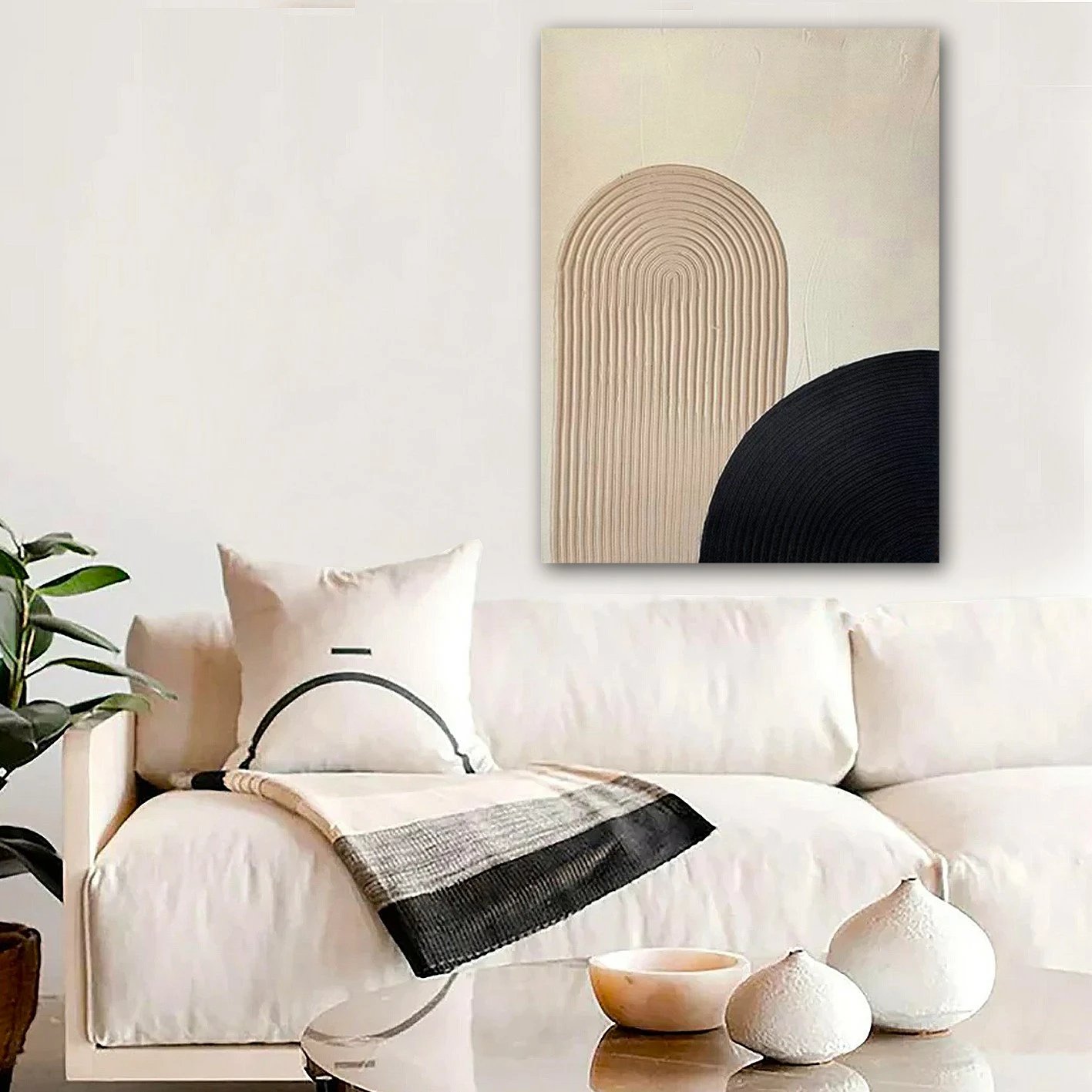 Pikturë dekorative 3D në kanavacë, shumëngjyrëshe, Wallity, RFB13_70100, 70x100cm