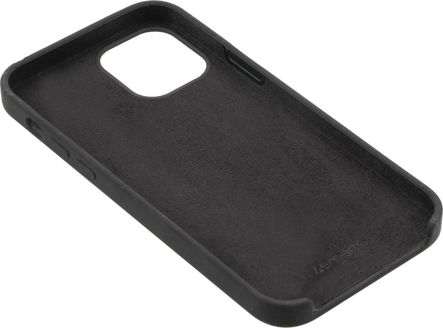 Mbështjellës 4smarts për iPhone 13, silikon, 6.1 inch, e zezë