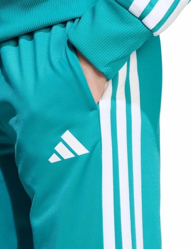 Trenerka për fëmijë adidas, kaltër-gjelbër
