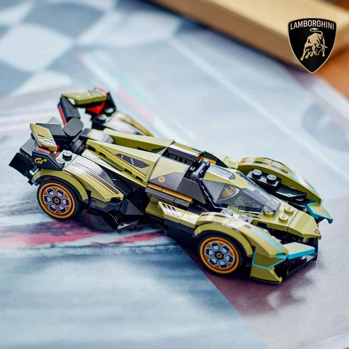 Set LEGO Speed Champions Lamborghini Lambo V12 Vision GT 76923, plastikë, 230 pjesë