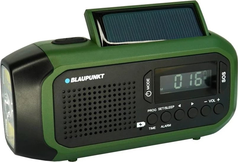 Radio portabile Blaupunkt ER20 me dritë, e gjelbër