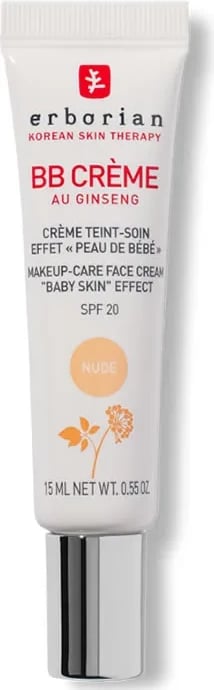 BB krem unisex Erborian BB Crème Au Ginseng Nude 15ml