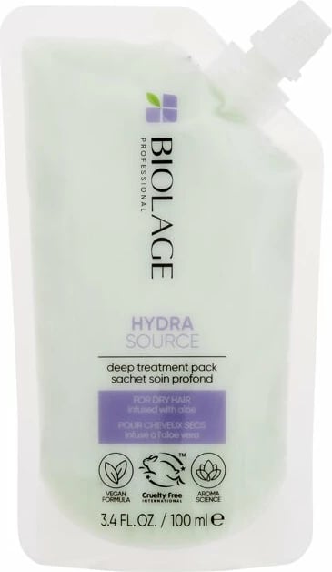 Maskë për flokë Biolage Hydra Source Deep Treatment për femra 100ml