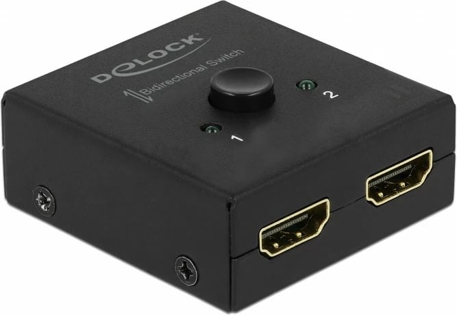 Switch HDMI DeLOCK 64072, 2 porte, 4K, 60Hz, i zi