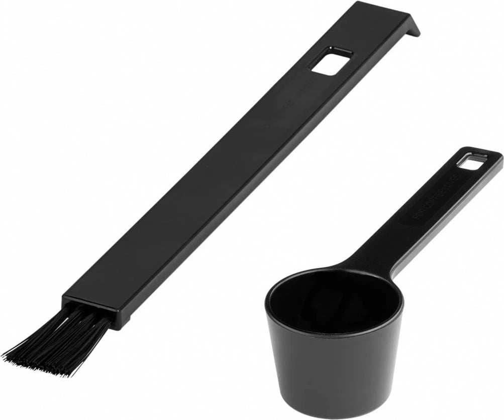 Aparat espresso, Amica Elegance CM 7011, 15 bar, 1725 W, mulli çeliku 5 nivele, depozitë ujit 1.8 L, depozitë kafeje 250 g, sistem qumështi, i zi