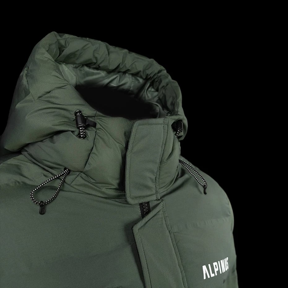 Jakne dimri për meshkuj Alpinus, e gjelbër